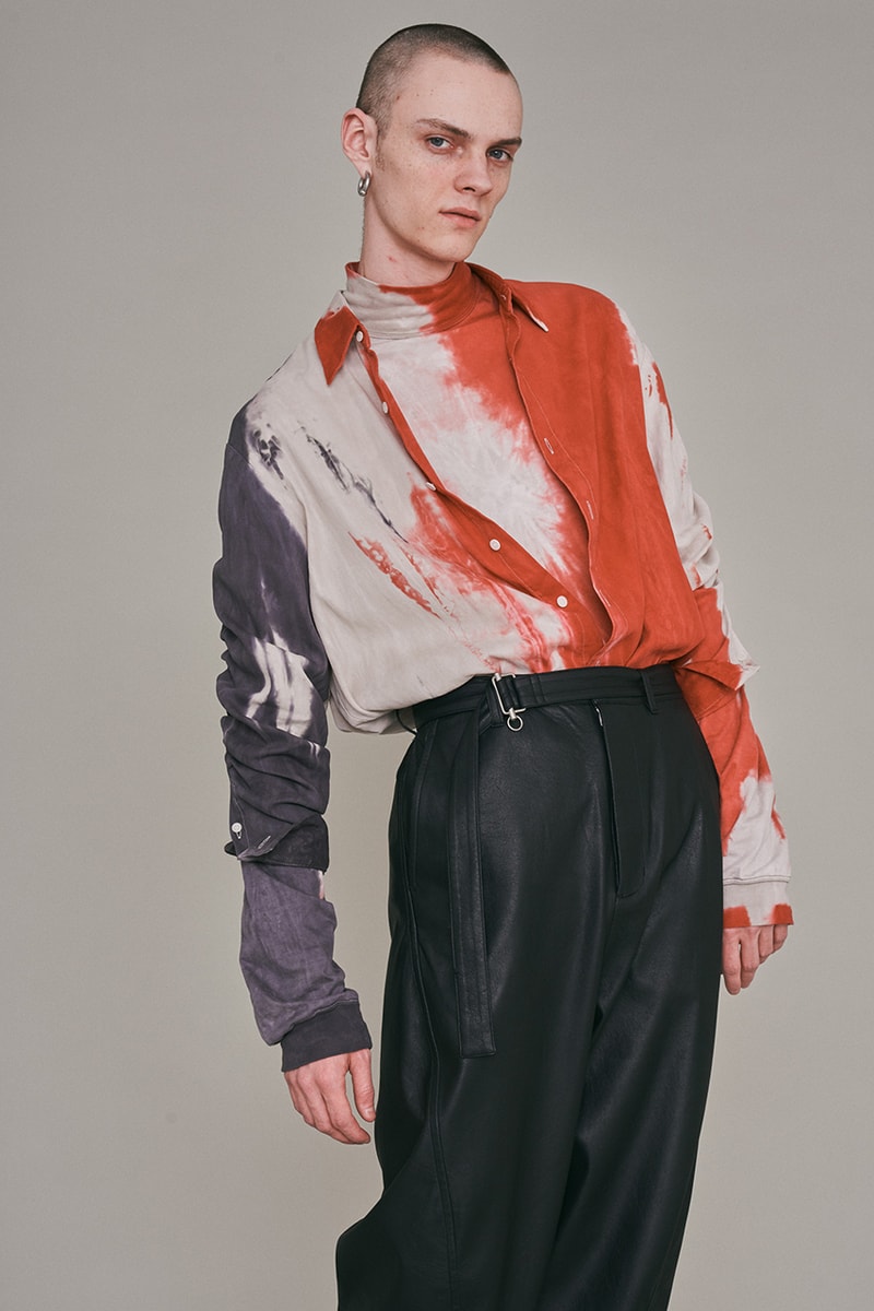 ベイン2021年秋冬コレクション VEIN 2021 fall winter collection lookbook info Koki Enomoto