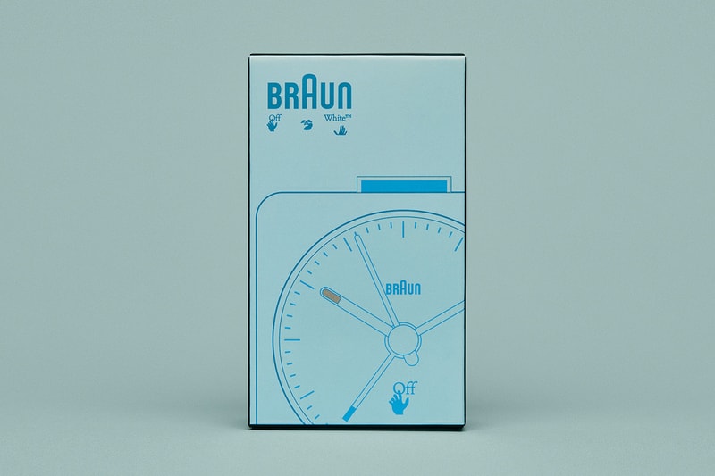 ブラウン オフホワイト 創立100周年を迎える Braun と Off-White™️ によるコラボアラームクロックが発売 Virgil Abloh Signals Ongoing Venture With Braun With Pair of Off-White Alarm Clocks
