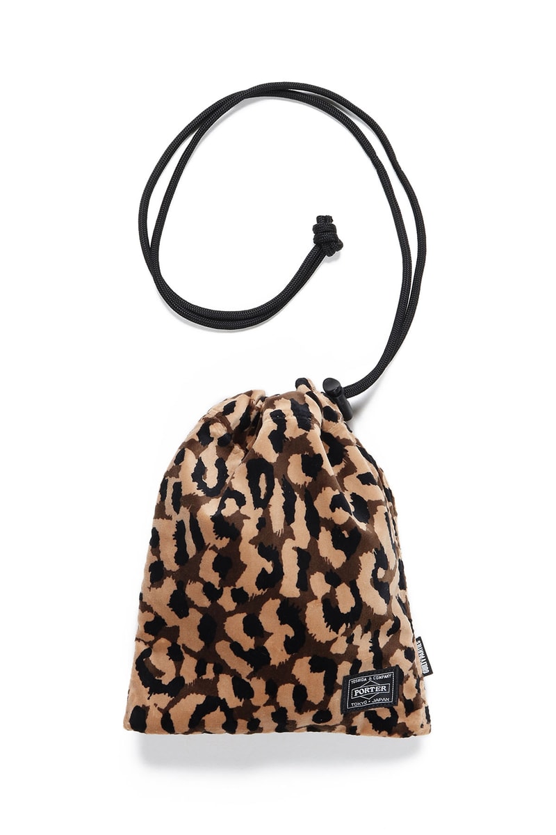 ワコマリアxポーターから2021年春夏シーズンの巾着袋風ショルダーポーチの新色が登場 Wacko Maria Porter Collab Shoulder pouch New Color release info