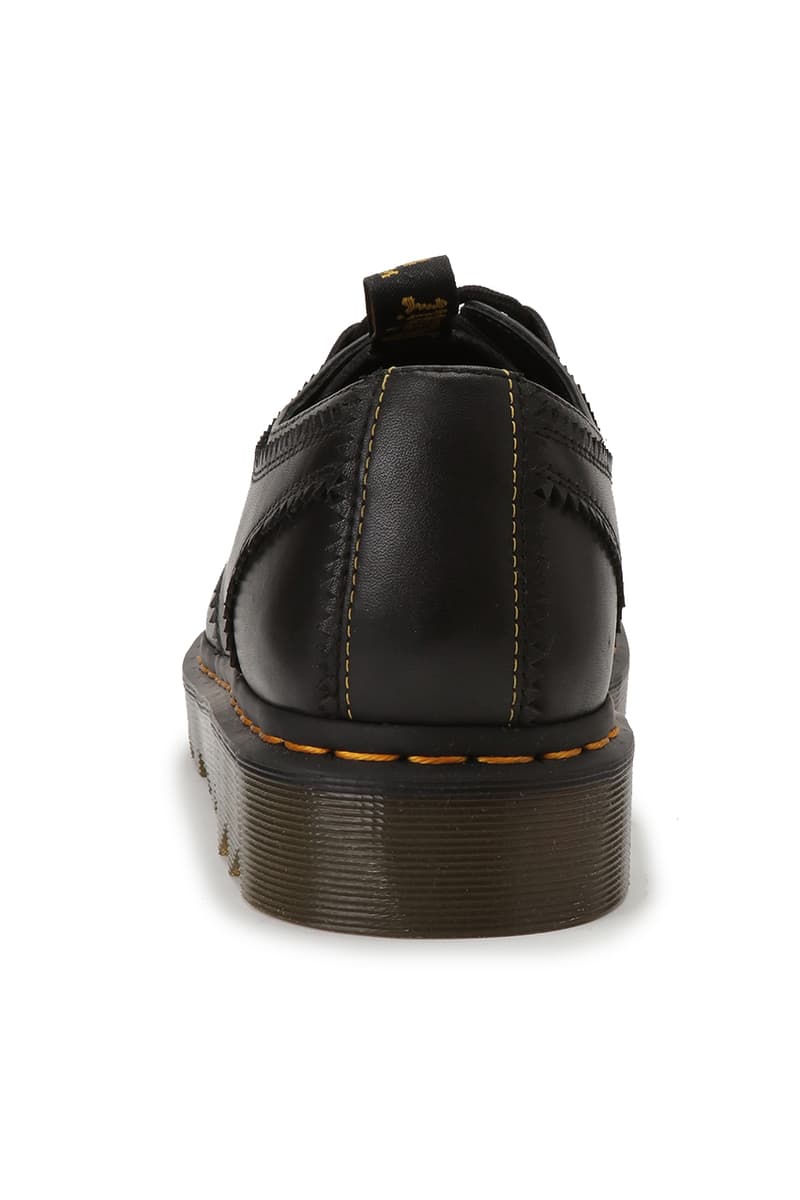 ドクターマーチンが人気コラボレーター ヨウジヤマモトを迎えた最新フットウェア ギリーをリリース Yohji Yamamoto Dr Martens 1461 Temperley Ghillie Shoe collaboration spring summer 2021 release info