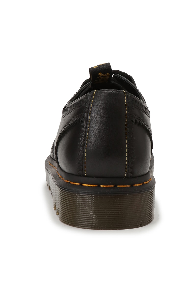 ドクターマーチンが人気コラボレーター ヨウジヤマモトを迎えた最新フットウェア ギリーをリリース Yohji Yamamoto Dr Martens 1461 Temperley Ghillie Shoe collaboration spring summer 2021 release info