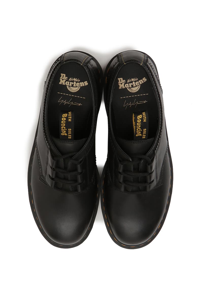 ドクターマーチンが人気コラボレーター ヨウジヤマモトを迎えた最新フットウェア ギリーをリリース Yohji Yamamoto Dr Martens 1461 Temperley Ghillie Shoe collaboration spring summer 2021 release info