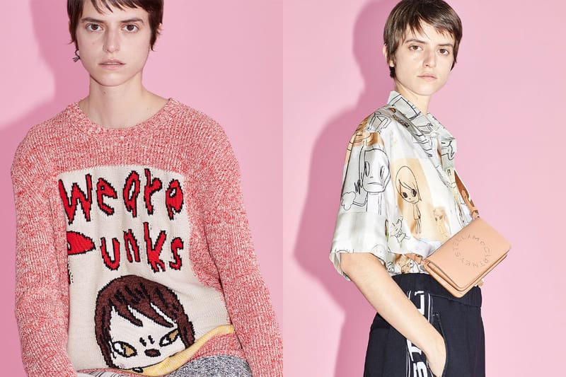 Stella McCartney が奈良美智とのジェンダーレスなコラボカプセルコレクションをリリース