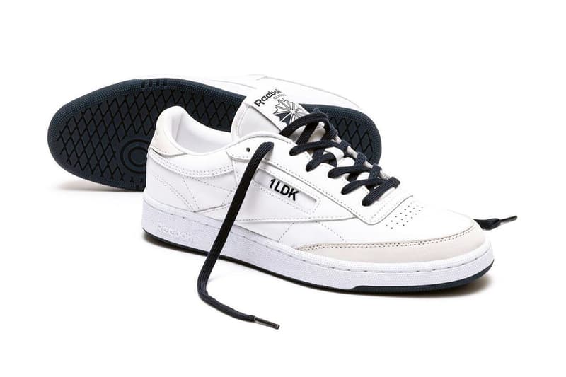 ワンエルディーケーxリーボックからコラボクラブシー85がリリース reebok 1ldk collaboration club c 85 release info