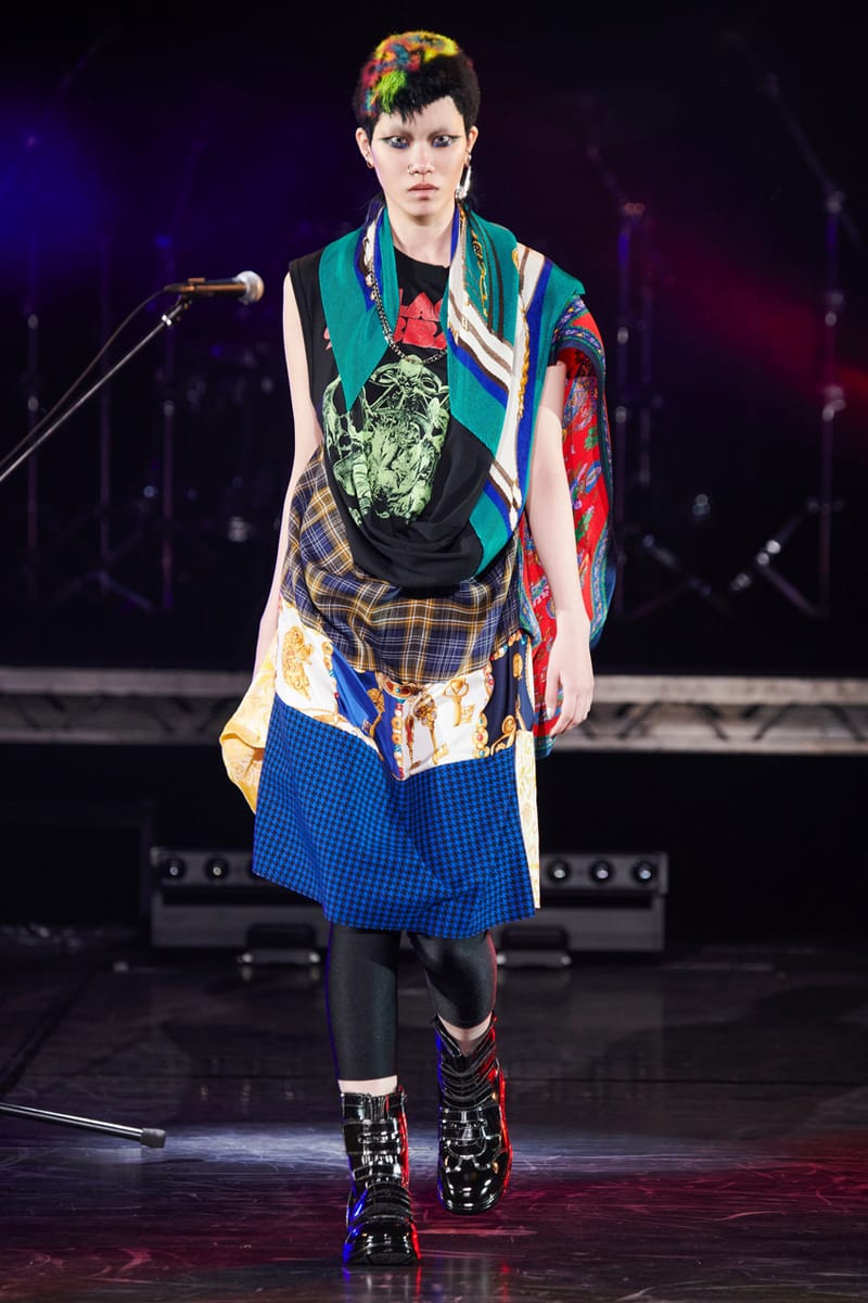 ジュンヤワタナベ JUNYA WATANABE COMME des GARCONS JR-N013 AD2006 ノースリーブ ニットチュニック S マルチカラー系 透け感 日本製 ウ JUNYA WATANABE - 06aw COMME des GARCONS JUNYA WATANABEの通販 by