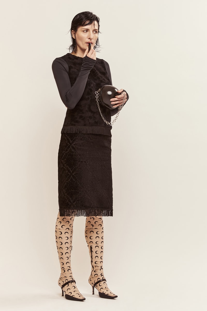 マリーン セル 21年秋冬コレクション Marine Serre Fall/Winter 2021 Collection Lookbook recycling upcycling womenswear menswear moon fw21 release date info buy documentary watch film book leggings crescent price