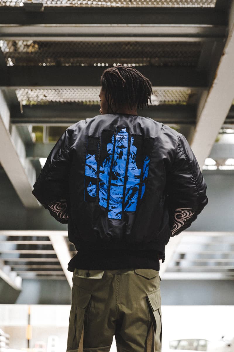 シベリア ヒルズ フォステックス ガーメンツ FOSTEX GARMENTS からビリー・アイリッシュのマーチで知られる SIBERIA HILLS とのコラボピースが HBX 限定で登場