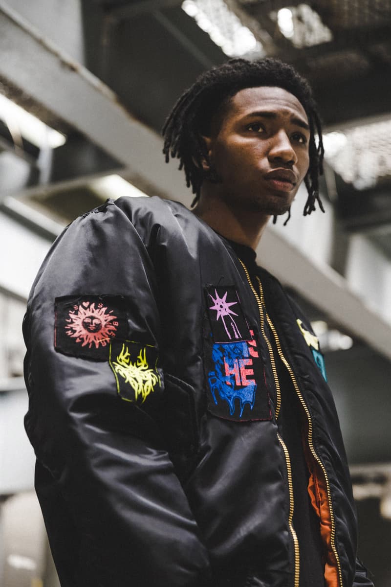 シベリア ヒルズ フォステックス ガーメンツ FOSTEX GARMENTS からビリー・アイリッシュのマーチで知られる SIBERIA HILLS とのコラボピースが HBX 限定で登場