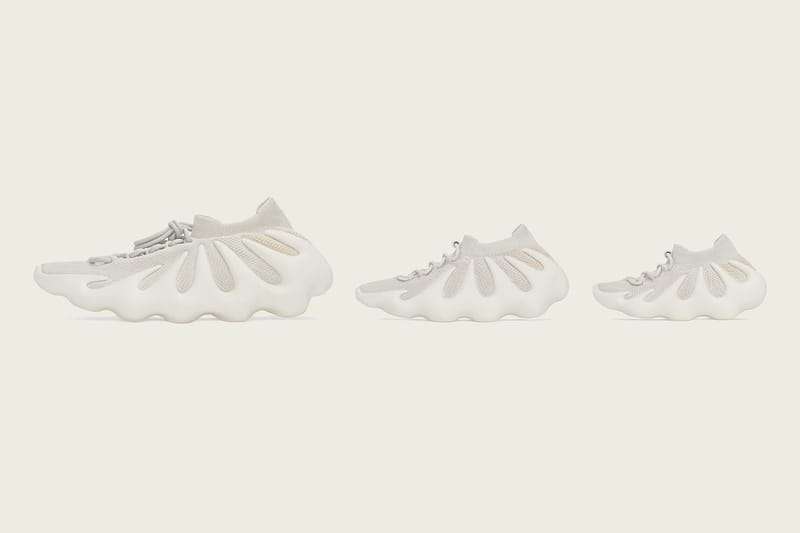 adidas と Kanye West による新作スニーカー YEEZY 450 “Cloud White”のリリース日が決定