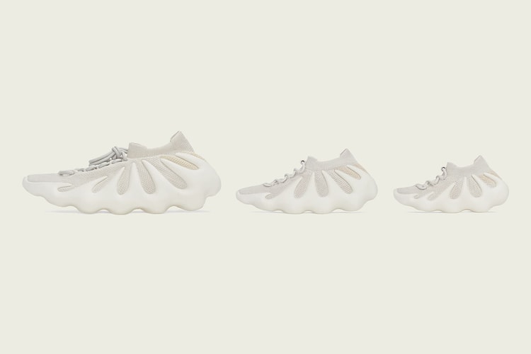 adidas と Kanye West による新作スニーカー YEEZY 450 “Cloud White”のリリース日が決定