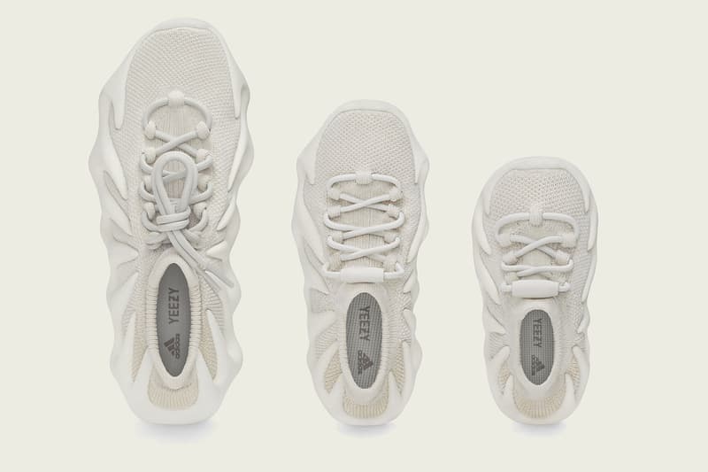 アディダス カニエ・ウェスト イージー450 “クラウドホワイト” adidas と Kanye West による新作スニーカー YEEZY 450 “Cloud White”のリリース日が決定