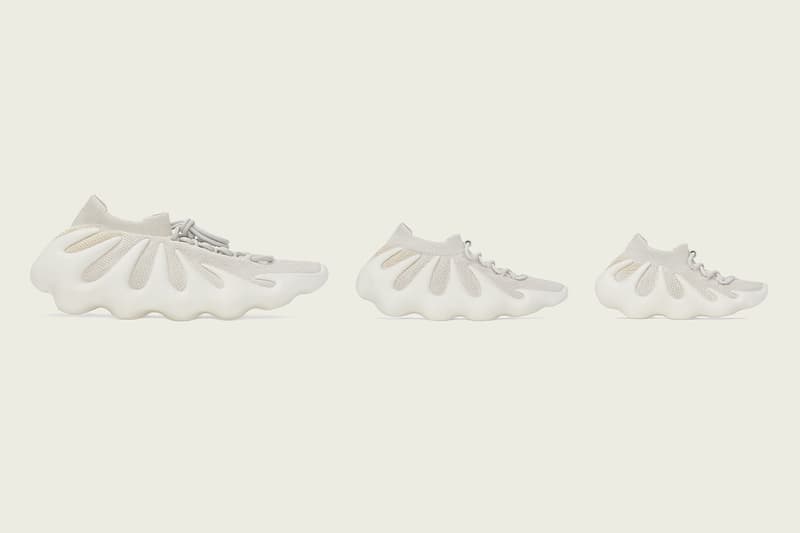 アディダス カニエ・ウェスト イージー450 “クラウドホワイト” adidas と Kanye West による新作スニーカー YEEZY 450 “Cloud White”のリリース日が決定