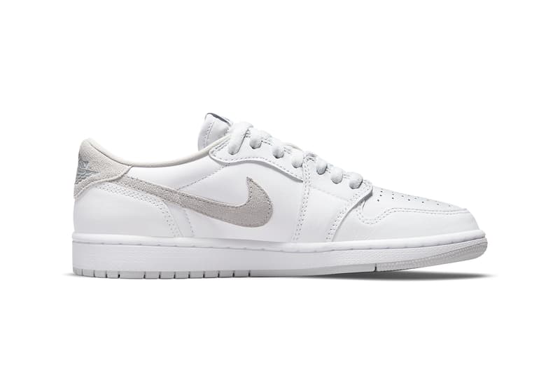 ニュートラルグレイ エアジョーダン 1 ロー OGカラーの “Neutral Grey” を纏った Air Jordan 1 Low のビジュアルが浮上 air jordan 1 low OG white neutral grey CZ0775 100 release date info store list buying guide price photos