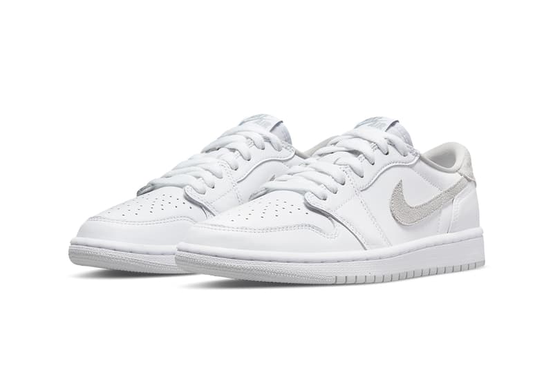 ニュートラルグレイ エアジョーダン 1 ロー OGカラーの “Neutral Grey” を纏った Air Jordan 1 Low のビジュアルが浮上 air jordan 1 low OG white neutral grey CZ0775 100 release date info store list buying guide price photos