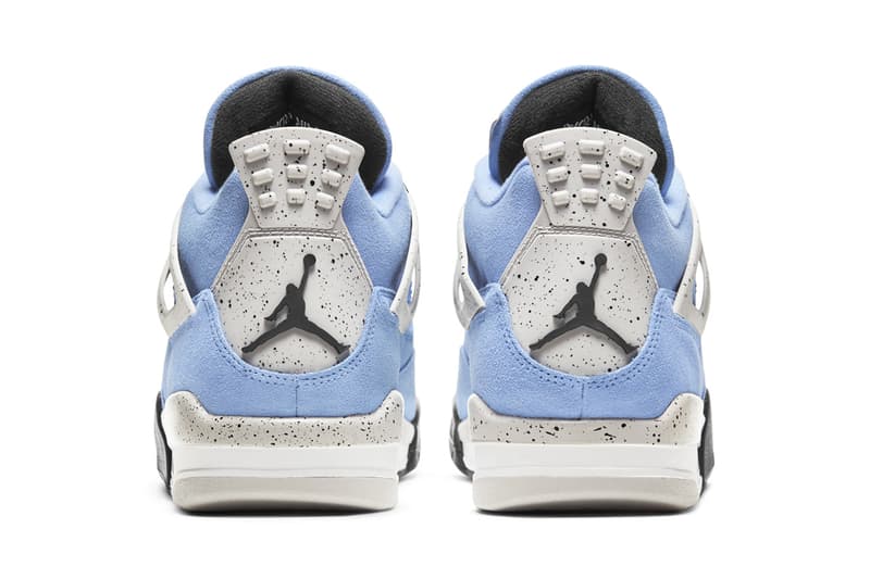 ジョーダン ブランド エアジョーダン4  “ユニバーシティブルー” Jordan Brand から Air Jordan 4 の新色 “University Blue” が発売 air jordan 4 university blue tech grey white black CT8527-400 release date info store list buying guide photos price 
