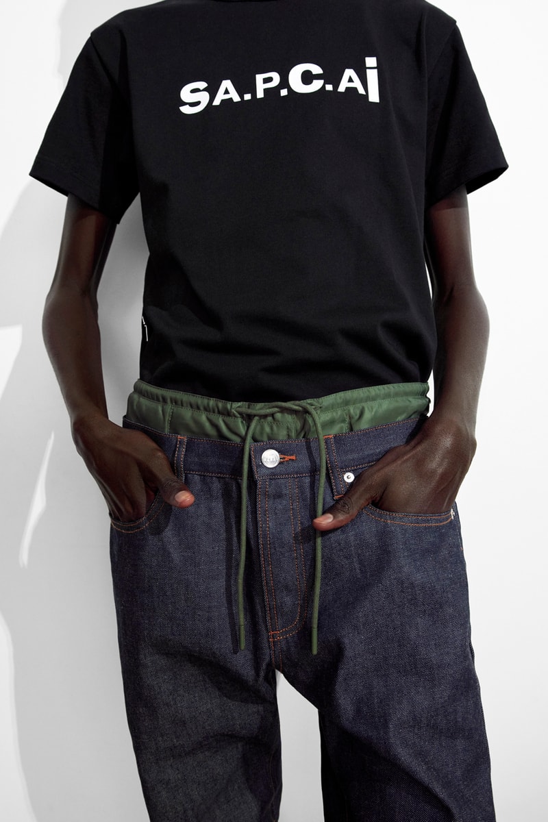 sacai x A.P.C. のコラボコレクションがローンチ間近 サカイ アーペーセー