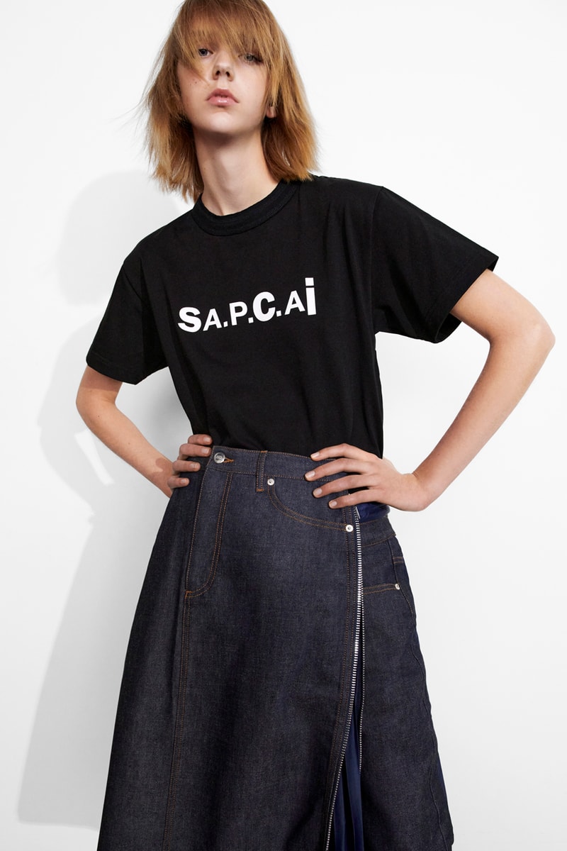 sacai x A.P.C. のコラボコレクションがローンチ間近 サカイ アーペーセー