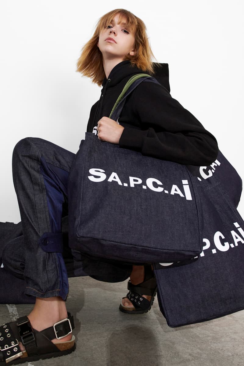 sacai x A.P.C. のコラボコレクションがローンチ間近 サカイ アーペーセー
