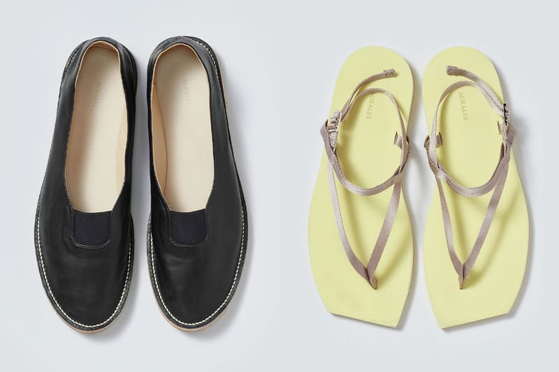 AURALEE x foot the coacher による2021年春夏シーズンの新作フットウェアが到着