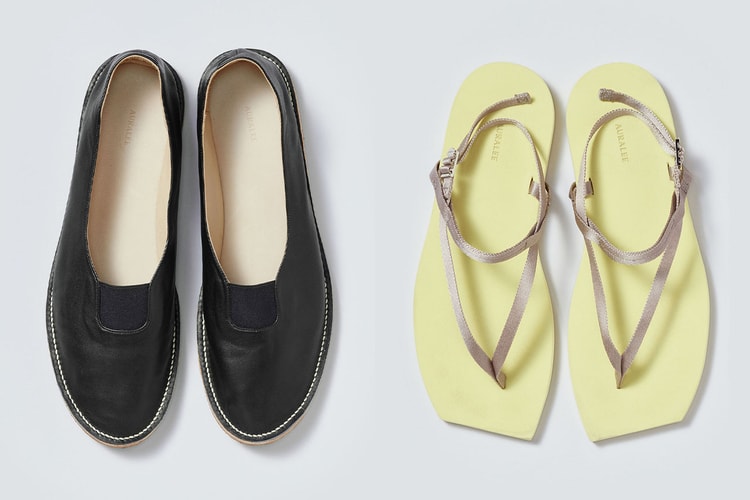 AURALEE x foot the coacher による2021年春夏シーズンの新作フットウェアが到着