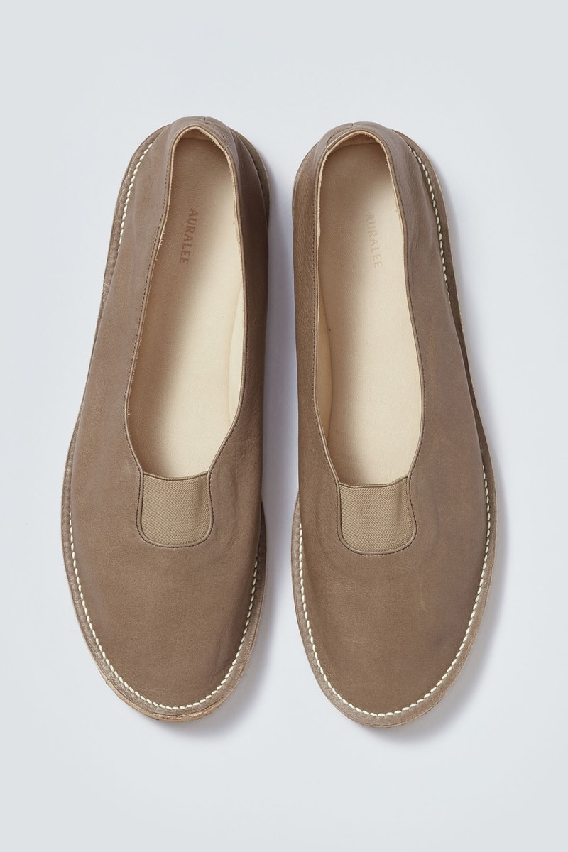オーラリー フットザコーチャー AURALEE × foot the coacher による2021年春夏シーズンの新作コラボフットウェアが到着 2021 spring summer collaboration items release info