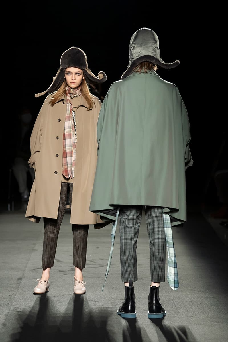 ビューティフルピープル2021年秋冬コレクション beautiful people 2021 fall winter collection look KUMAKIRI HIDENORI