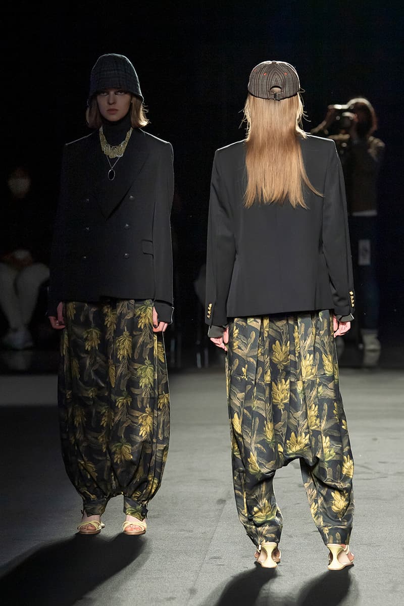 ビューティフルピープル2021年秋冬コレクション beautiful people 2021 fall winter collection look KUMAKIRI HIDENORI