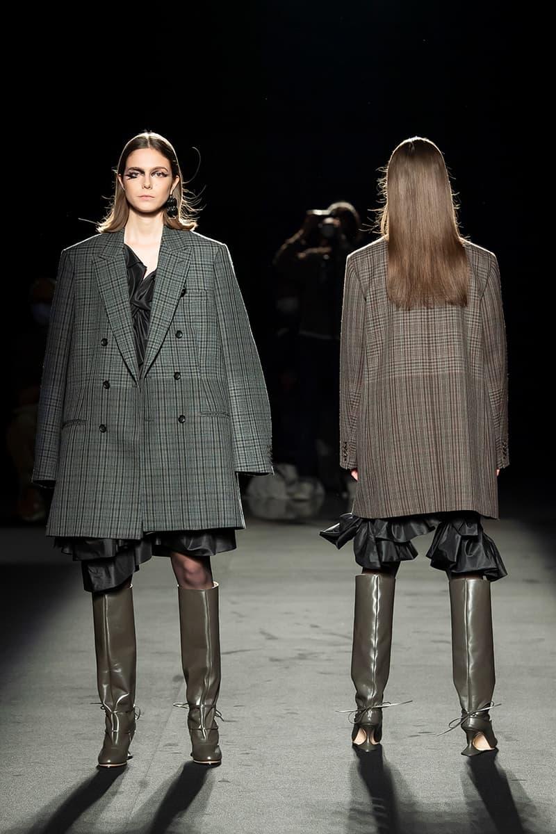 ビューティフルピープル2021年秋冬コレクション beautiful people 2021 fall winter collection look KUMAKIRI HIDENORI