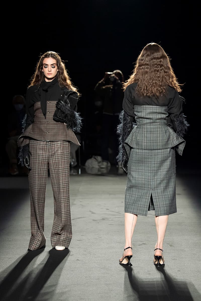 ビューティフルピープル2021年秋冬コレクション beautiful people 2021 fall winter collection look KUMAKIRI HIDENORI