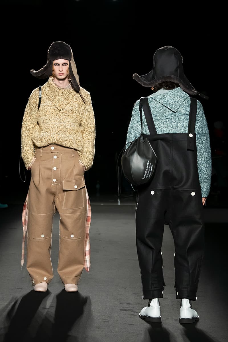 ビューティフルピープル2021年秋冬コレクション beautiful people 2021 fall winter collection look KUMAKIRI HIDENORI