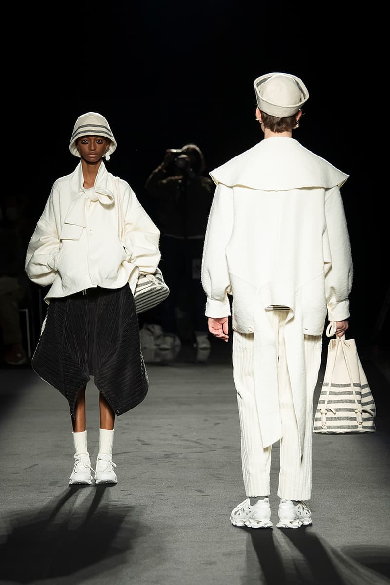 ビューティフルピープル2021年秋冬コレクション beautiful people 2021 fall winter collection look KUMAKIRI HIDENORI