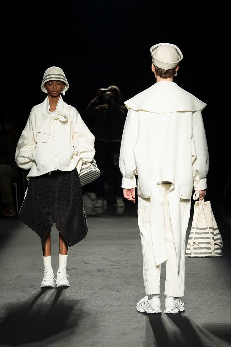ビューティフルピープル2021年秋冬コレクション beautiful people 2021 fall winter collection look KUMAKIRI HIDENORI