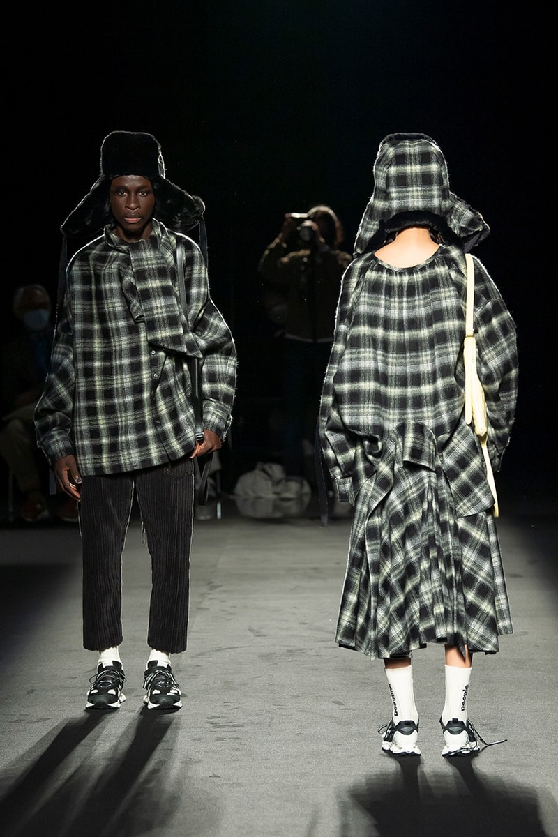 ビューティフルピープル2021年秋冬コレクション beautiful people 2021 fall winter collection look KUMAKIRI HIDENORI