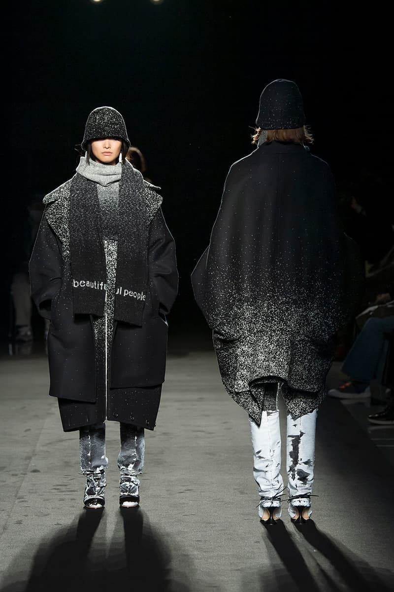 ビューティフルピープル2021年秋冬コレクション beautiful people 2021 fall winter collection look KUMAKIRI HIDENORI