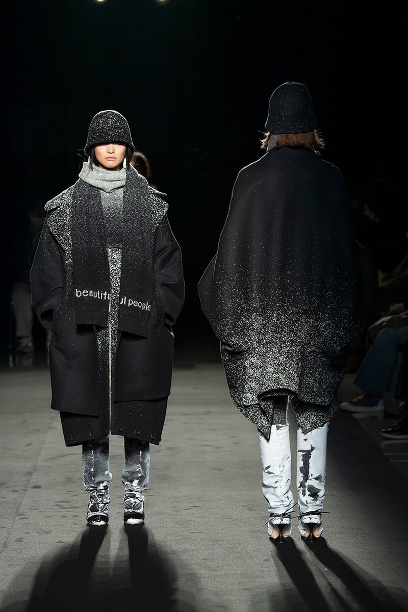 ビューティフルピープル2021年秋冬コレクション beautiful people 2021 fall winter collection look KUMAKIRI HIDENORI