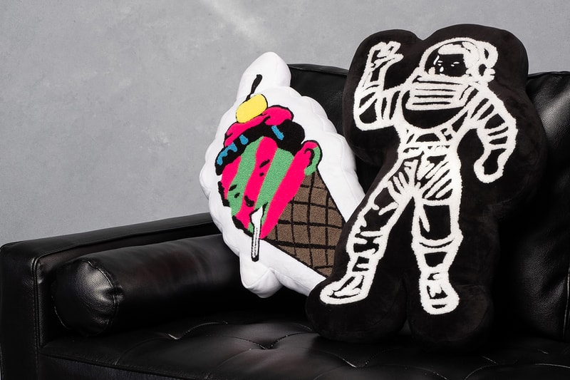 ビリオネア・ボーイズ・クラブ＆アイスクリームから初のホームグッズが登場 billionaire boys club icecream pillows astronaut cone head release info store list photos buying guide price 