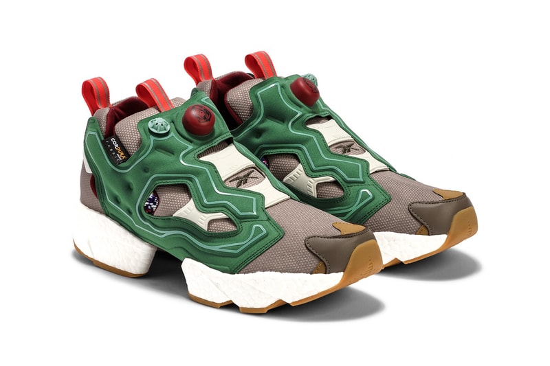 BBCxリーボックが宇宙を連想させるコラボ インスタポンプ フューリー ブーストをリリース billionaire boys club reebok instapump fury boost green brown white gum blue yellow official release date info photos price store list buying guide cordura