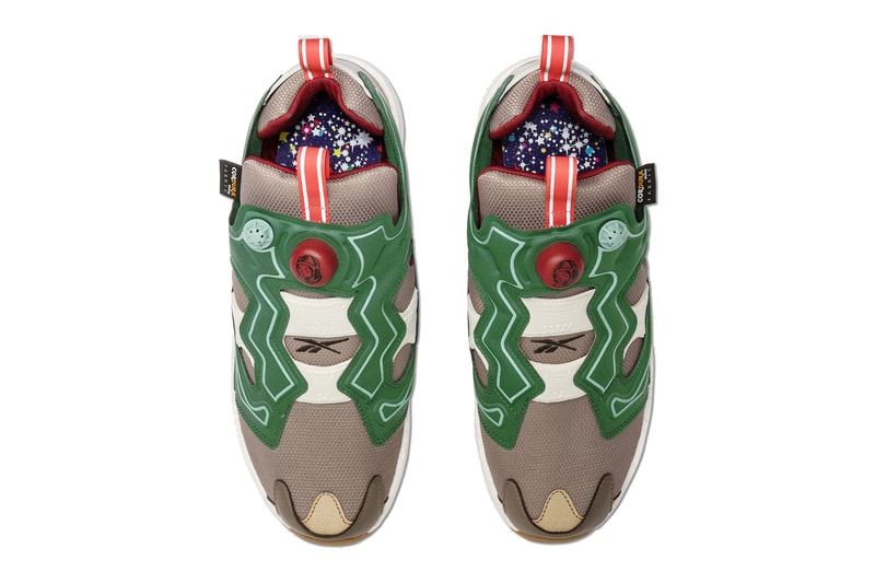 BBCxリーボックが宇宙を連想させるコラボ インスタポンプ フューリー ブーストをリリース billionaire boys club reebok instapump fury boost green brown white gum blue yellow official release date info photos price store list buying guide cordura