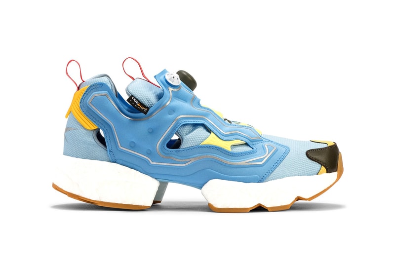 BBCxリーボックが宇宙を連想させるコラボ インスタポンプ フューリー ブーストをリリース billionaire boys club reebok instapump fury boost green brown white gum blue yellow official release date info photos price store list buying guide cordura