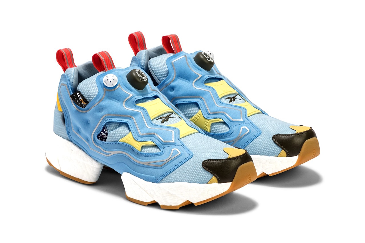 BBCxリーボックが宇宙を連想させるコラボ インスタポンプ フューリー ブーストをリリース billionaire boys club reebok instapump fury boost green brown white gum blue yellow official release date info photos price store list buying guide cordura