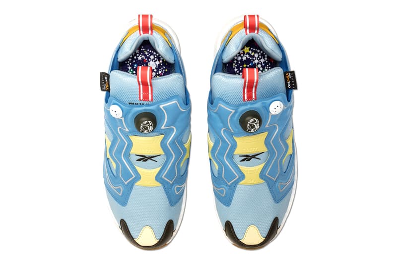 BBCxリーボックが宇宙を連想させるコラボ インスタポンプ フューリー ブーストをリリース billionaire boys club reebok instapump fury boost green brown white gum blue yellow official release date info photos price store list buying guide cordura