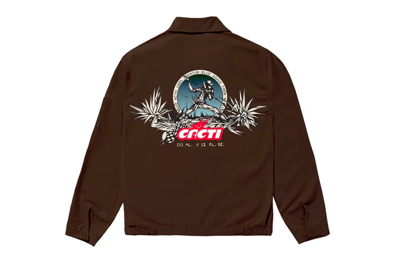 トラヴィス・スコット カクティ Travis Scott のオリジナルアルコールブランド Cacti のマーチコレクションが発売 CACTI Spiked Seltzer official merch release travis scott alcohol drinks rapper hip -hop endorsements Anheuser-Busch