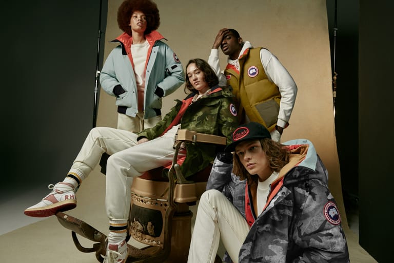 Canada Goose がNBAオールスター2021を記念して RHUDE を招聘したアウターコレクションを発売