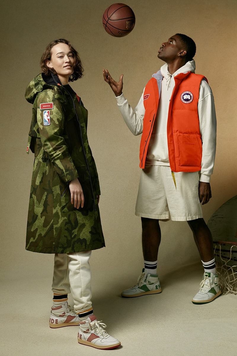 カナダ グースとルードがNBAオールスター2021を記念し特別仕様のアウターコレクションを発売 canada goose rhude nba outerwear collection hooded jacket puffer vest release info date price store list buying guide 