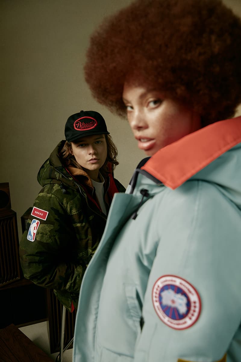 カナダ グースとルードがNBAオールスター2021を記念し特別仕様のアウターコレクションを発売 canada goose rhude nba outerwear collection hooded jacket puffer vest release info date price store list buying guide 