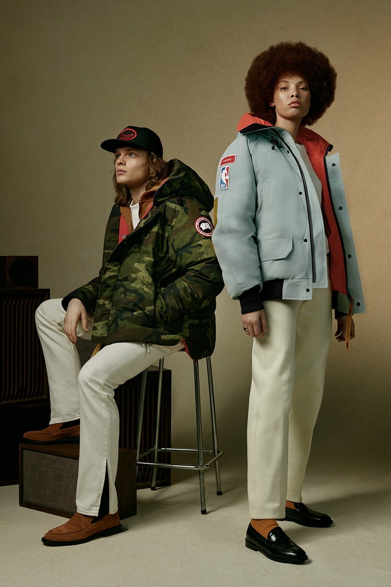 カナダ グースとルードがNBAオールスター2021を記念し特別仕様のアウターコレクションを発売 canada goose rhude nba outerwear collection hooded jacket puffer vest release info date price store list buying guide 