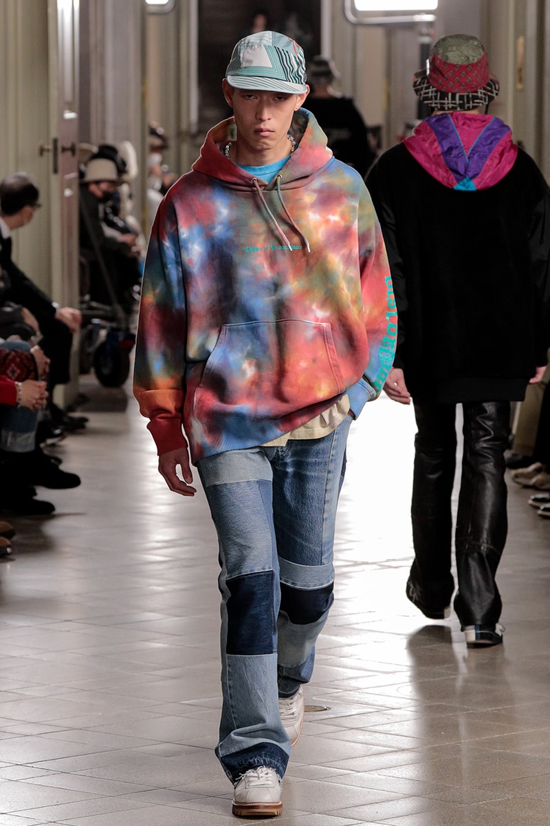 チルドレンオブザディスコーダンス2021年秋冬コレクション Children of the discordance + FACE.A-J 2021 fall winter collection look Hideaki Shikama