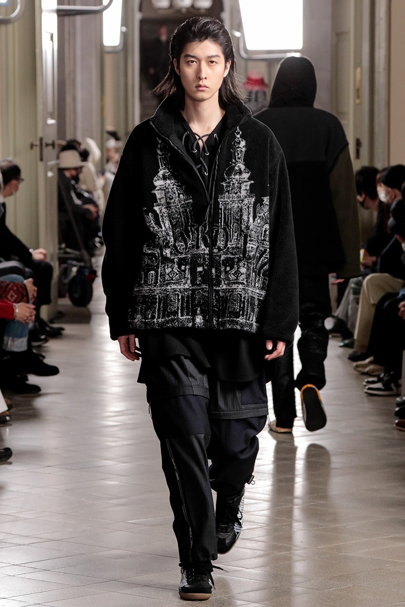 チルドレンオブザディスコーダンス2021年秋冬コレクション Children of the discordance + FACE.A-J 2021 fall winter collection look Hideaki Shikama