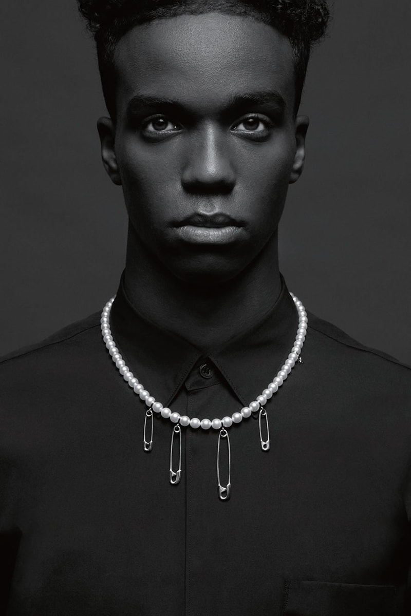 ミキモト コム デ ギャルソン MIKIMOTO x COMME des GARÇONS によるコラボコレクション第2弾がリリース COMME des GARÇONS x Mikimoto Pearl Necklaces SS21 spring summer 2021 dover street market sign up collaboration jewelry collection silver stud safety pin