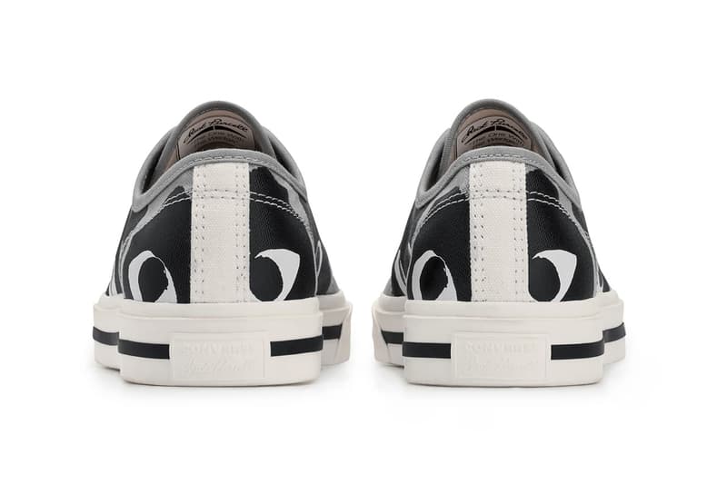 プレイ コムデギャルソン コンバース ジャックパーセル PLAY COMME des GARÇONS x Converse による最新コラボ Jack Purcell が発売 comme des garcons play converse jack purcell gray black red release date info store list buying guide photos price dover street market